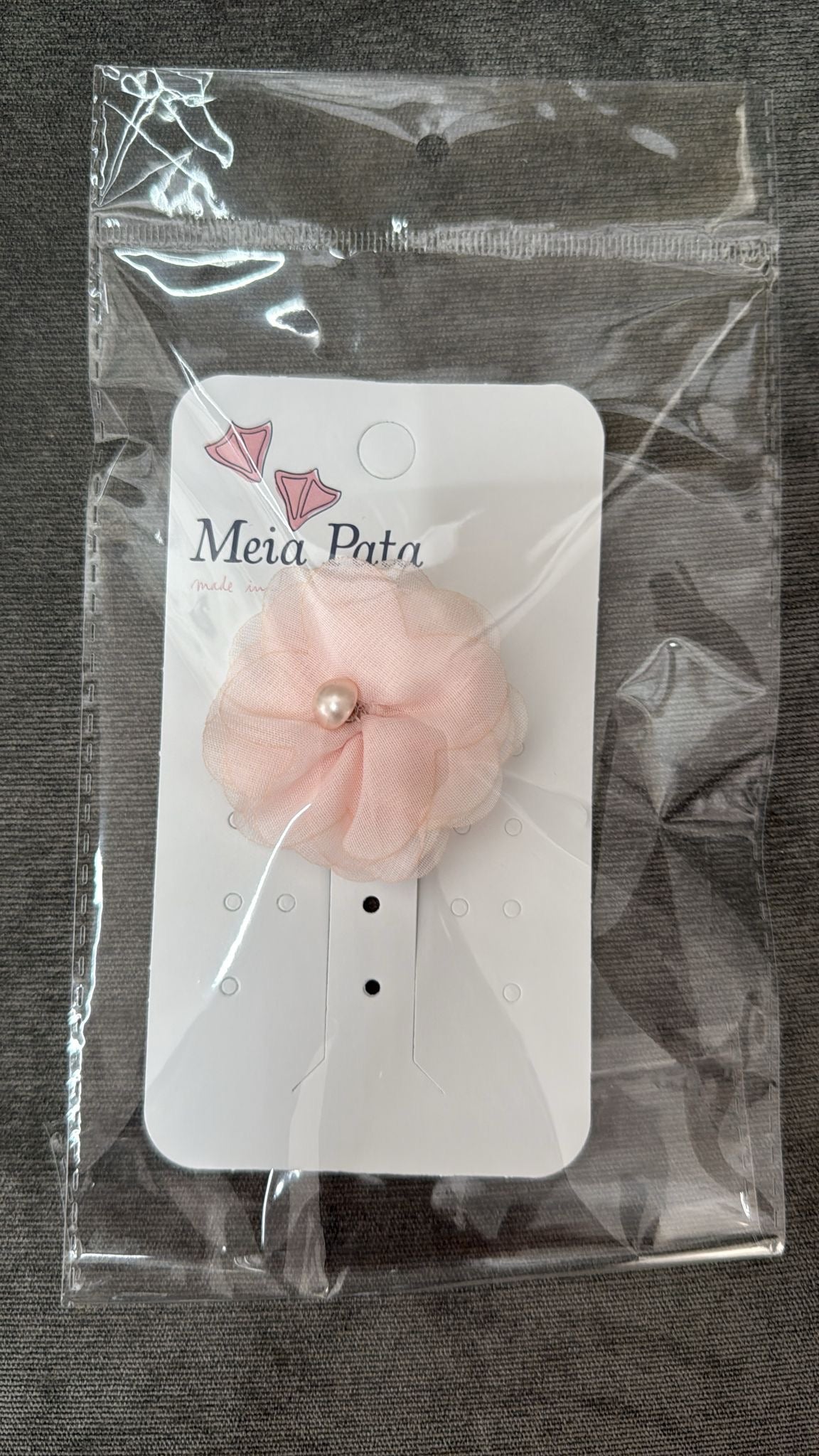 Meia Pata Pink hair clip