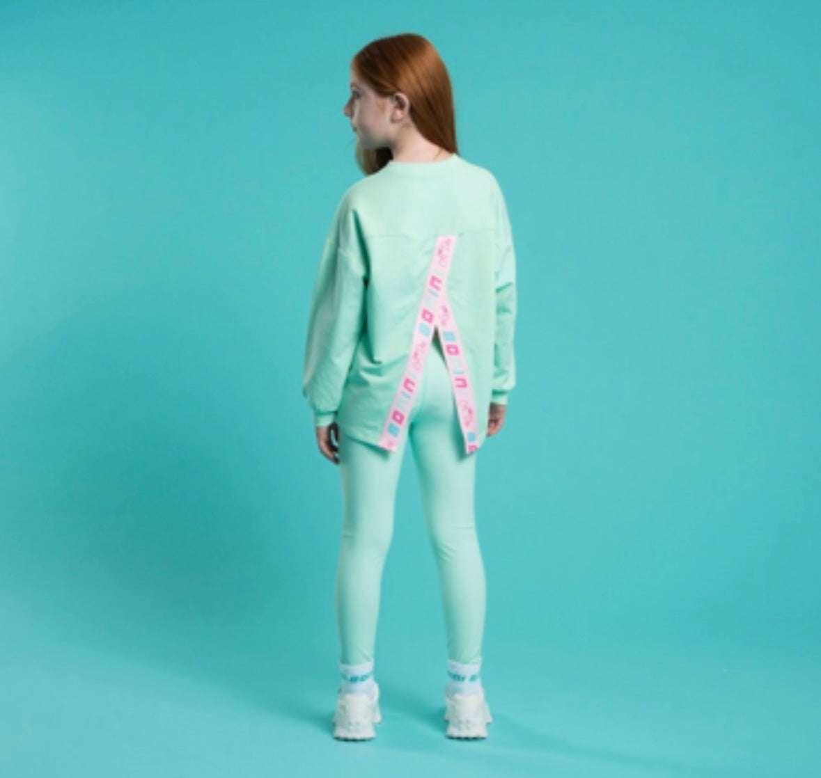 Bonini Groove mint Sweatshirt