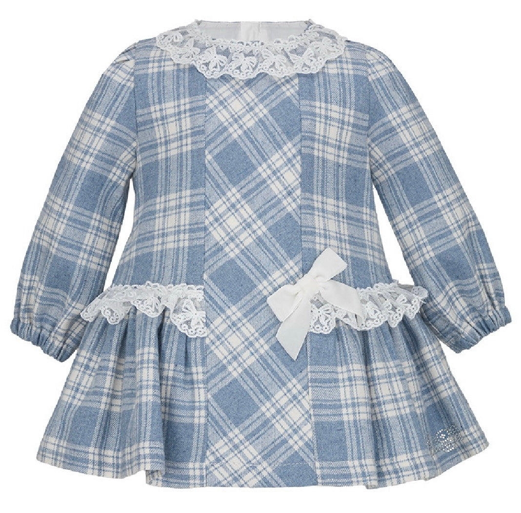 Daga Check blue dress