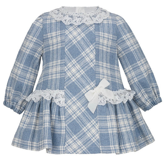 Daga Check blue dress