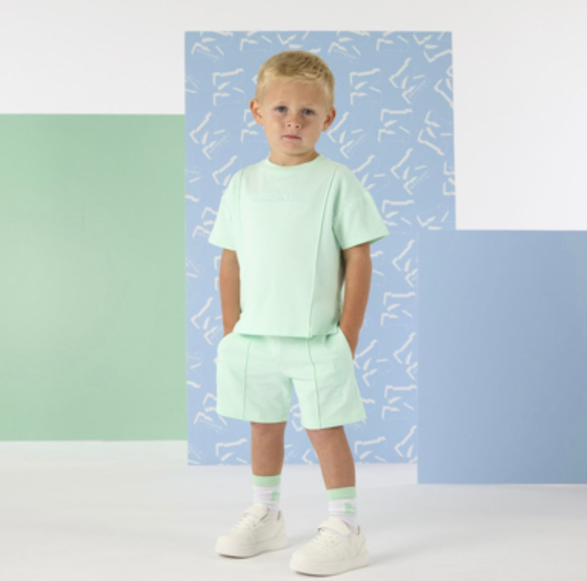 Mitch & Son Orlando Mint Short Set