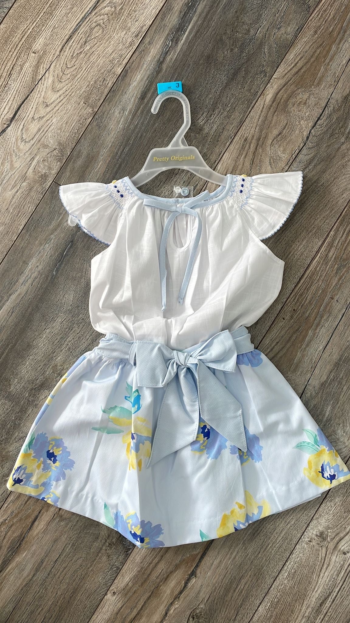 Pretty Originals Skirt set blue