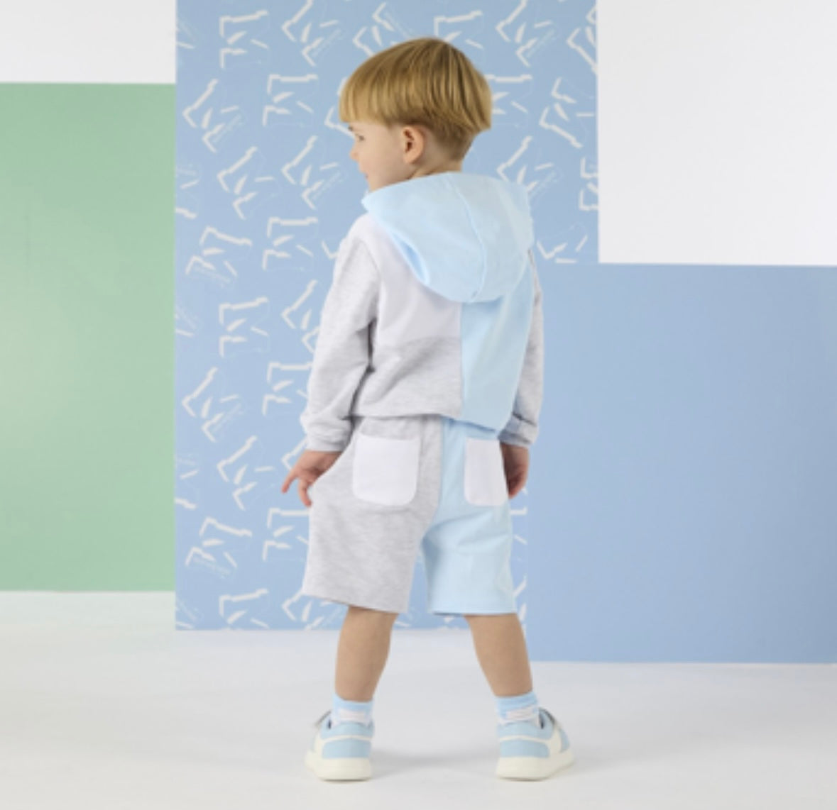 Mitch & Son Omar hooded short set