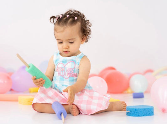Agatha Ruiz De La Prada Blue pink dress