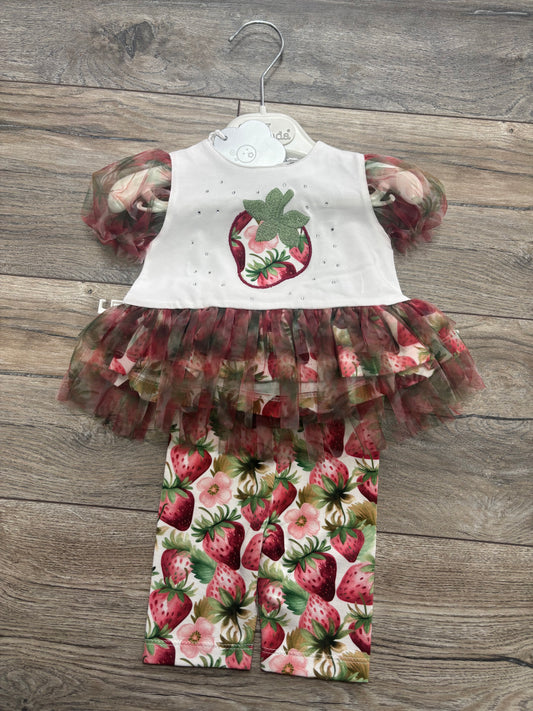 Deolinda strawberry legging set