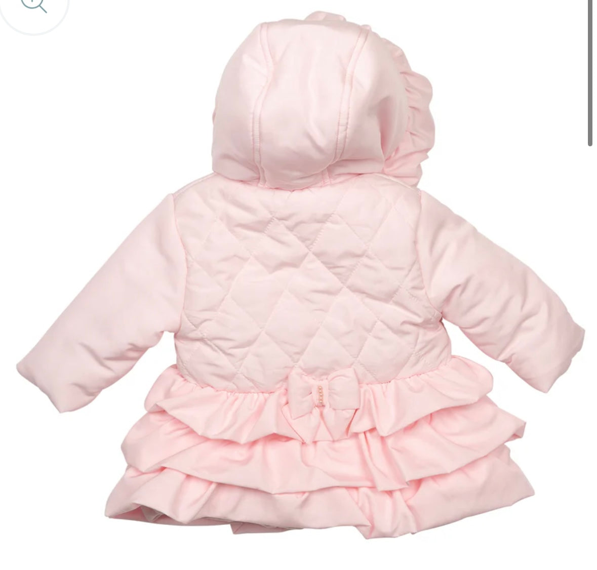 Mintini pink pearl coat