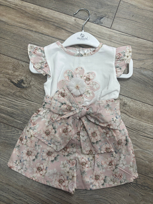 Deolinda floral short set