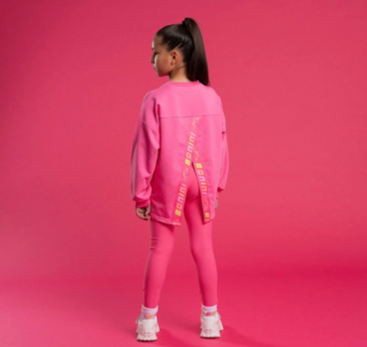 Bonini Groove Hot Pink sweatshirt
