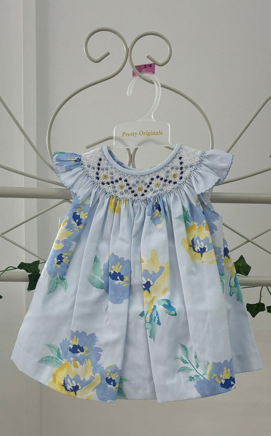 Pretty Originals Smock blue dress