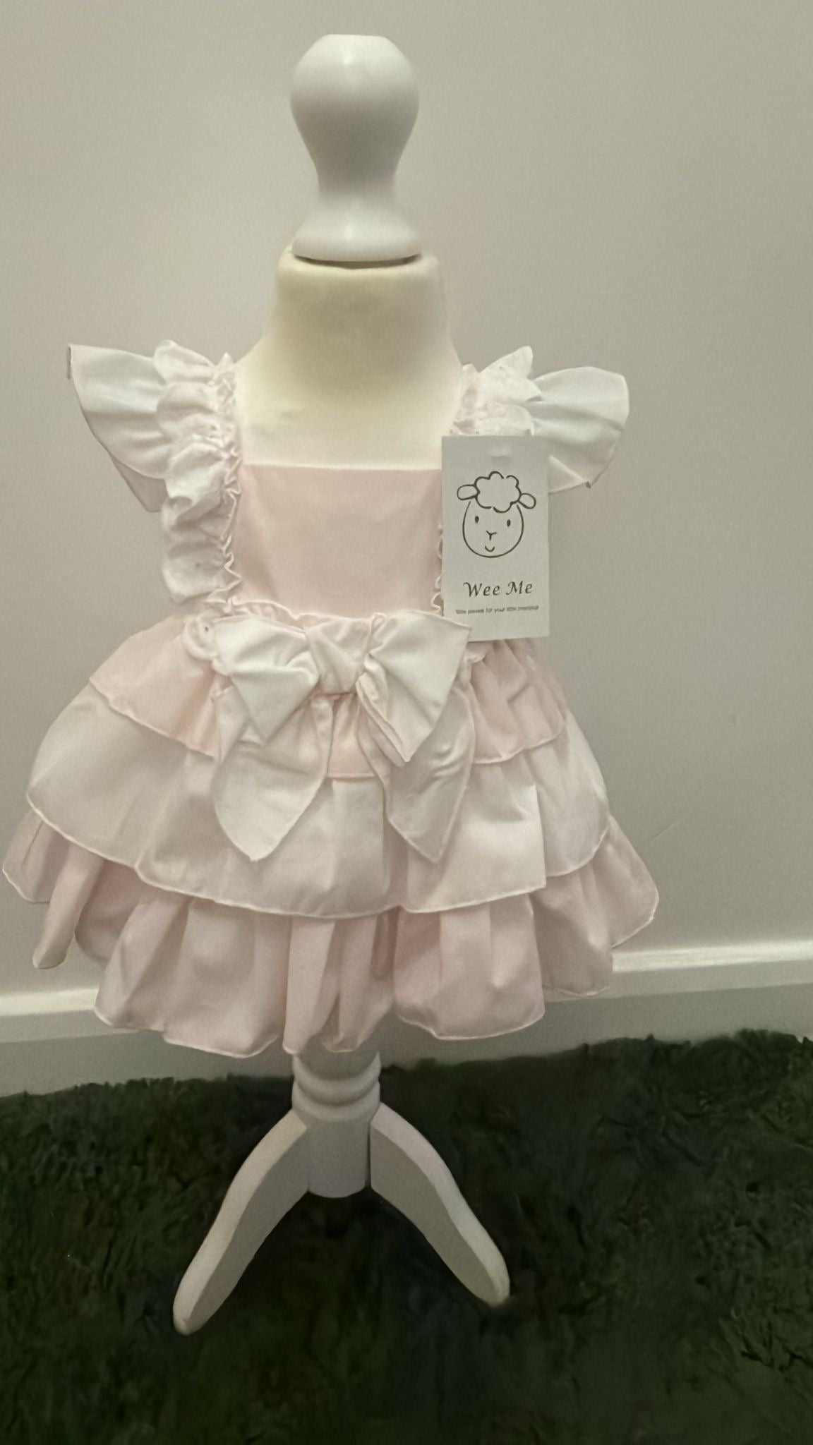 Wee Me Dress and pant set
