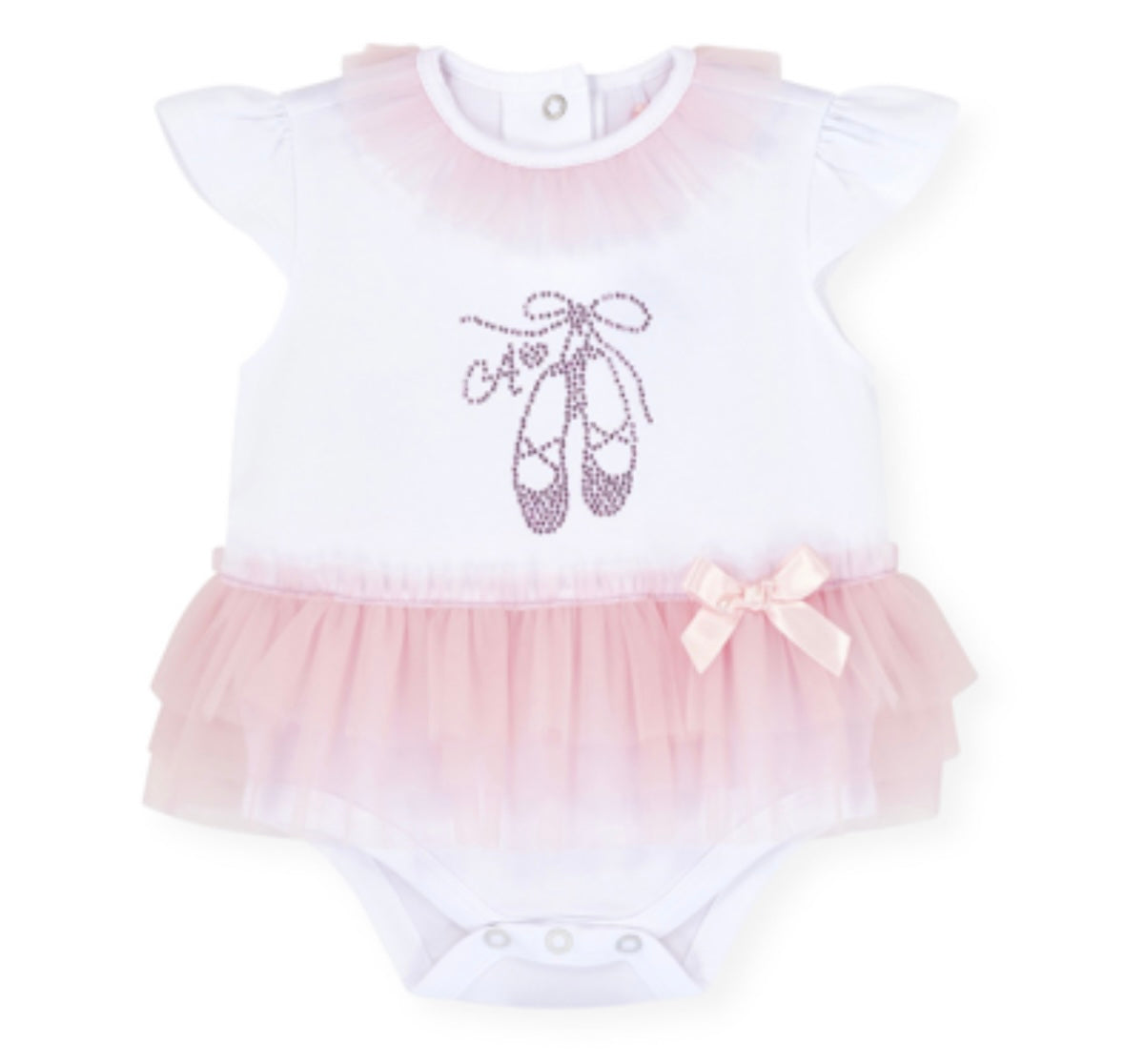 Little A Octavia Tulle Romper