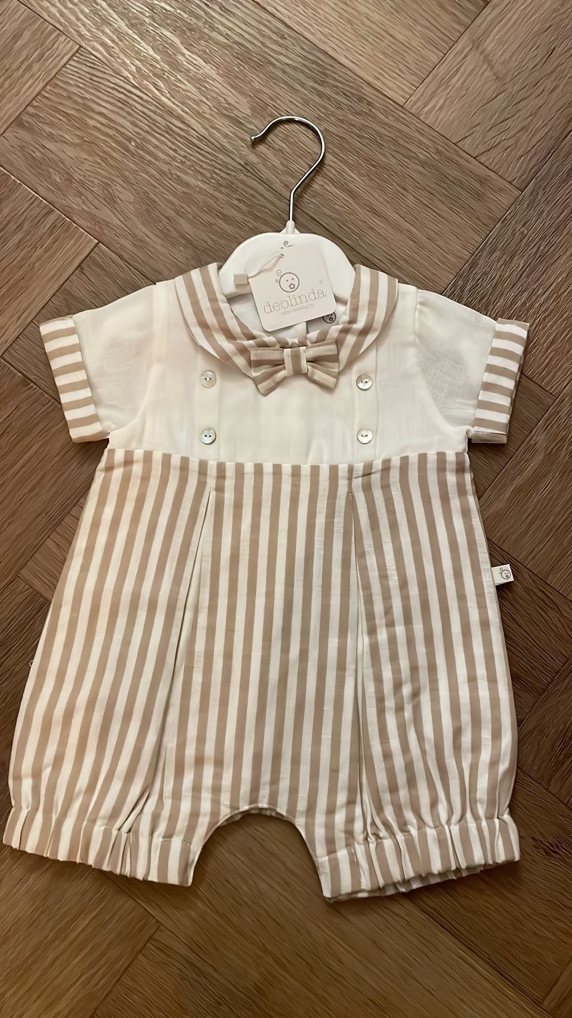 Deolinda Stripe romper