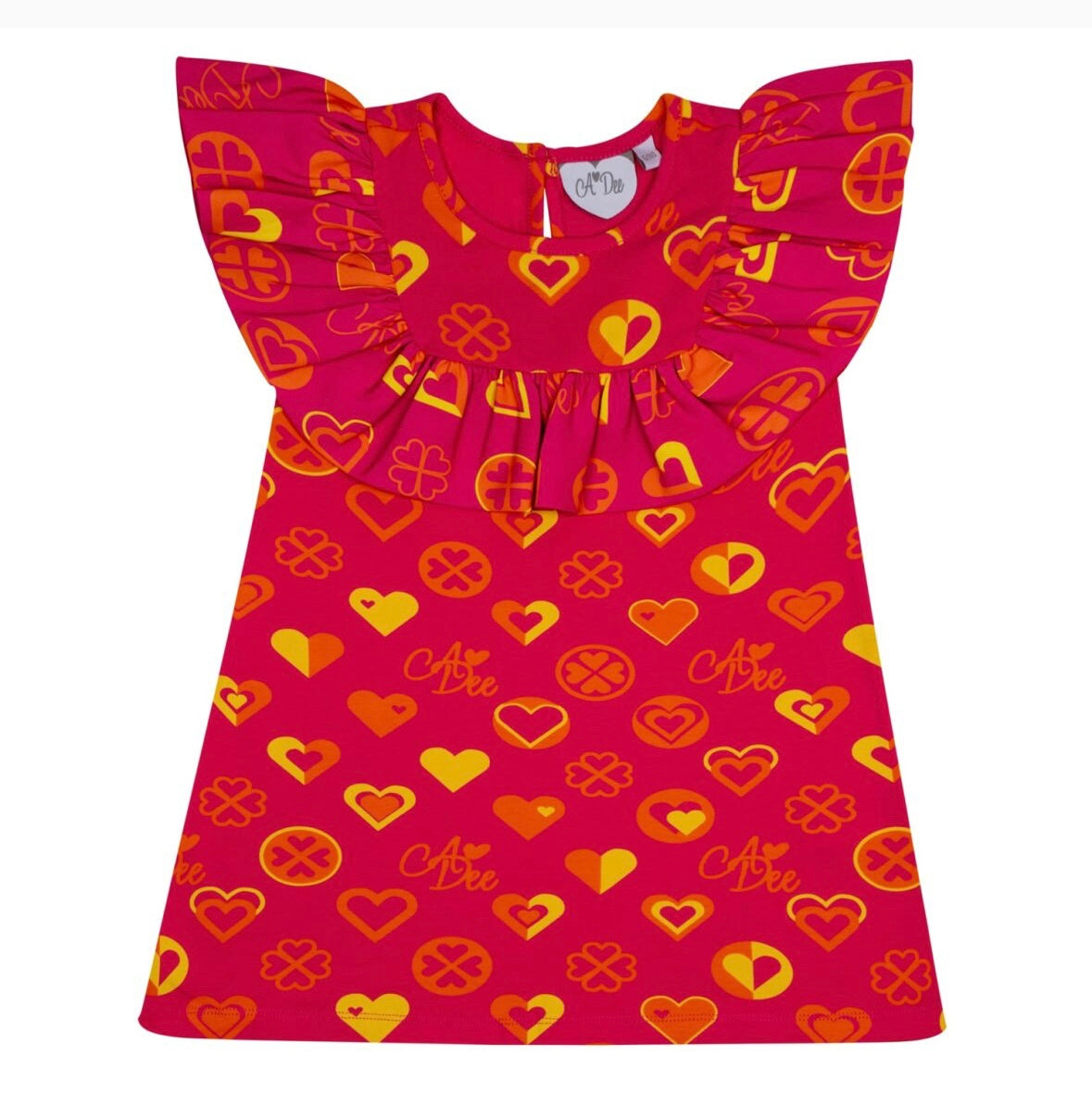 Adee Marissa Heart print dress