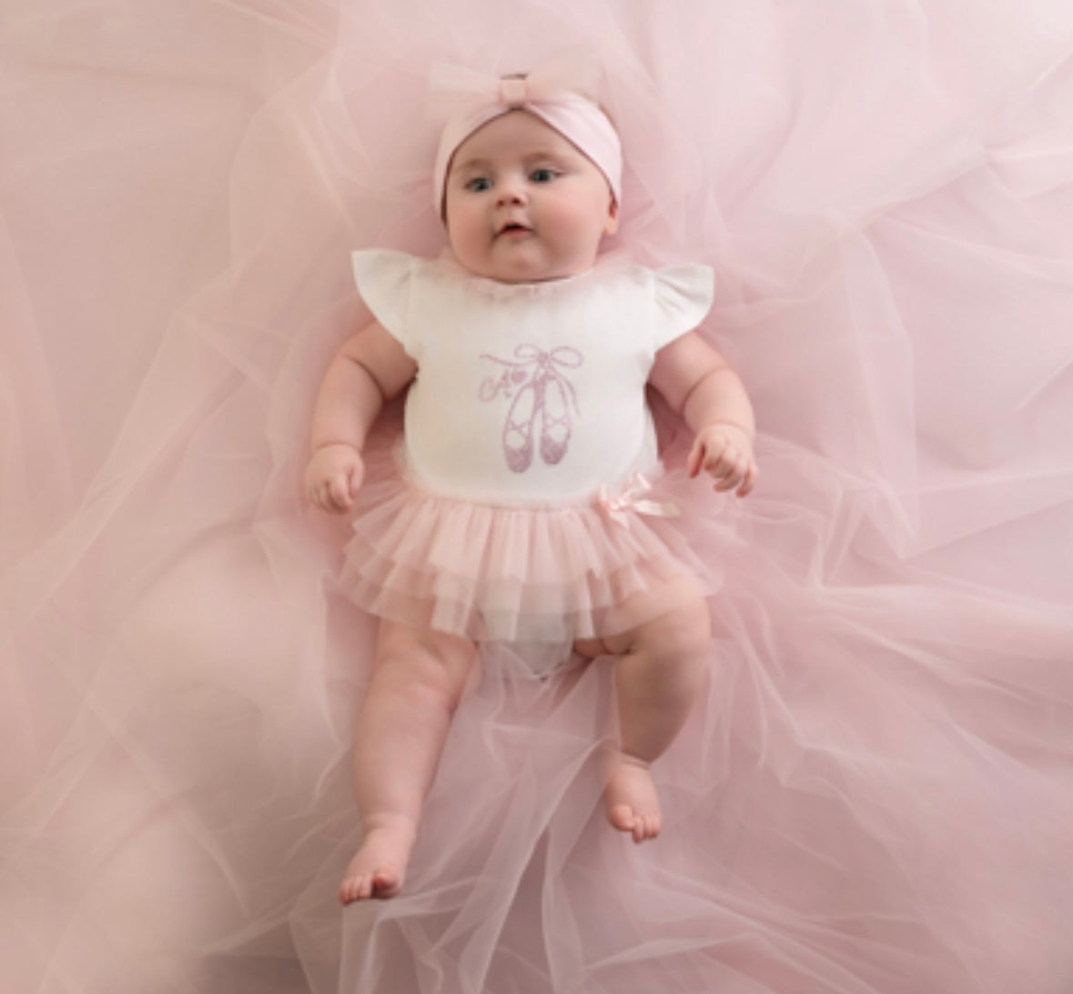 Little A Octavia Tulle Romper