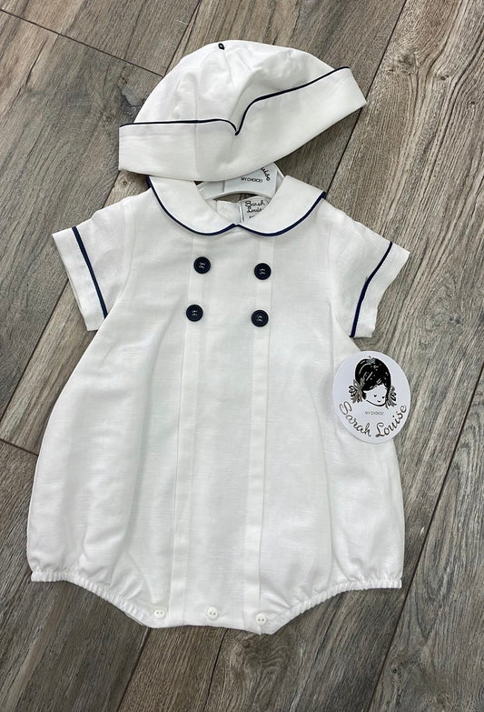 Sarah Louise Boys Romper