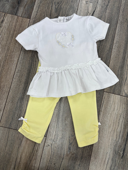 Pastel & Co Lemon leggings set