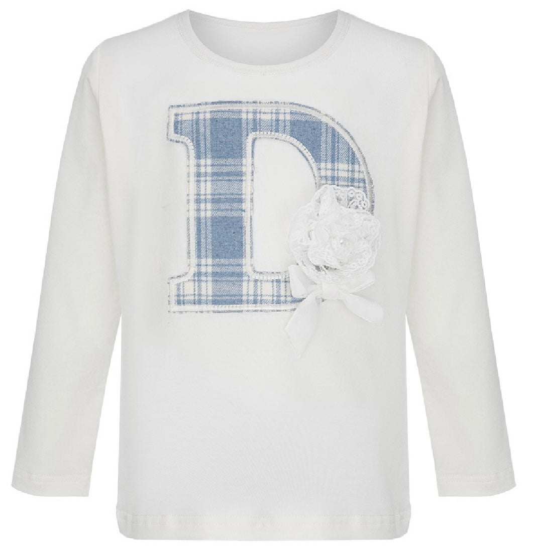 Daga Blue check skirt set