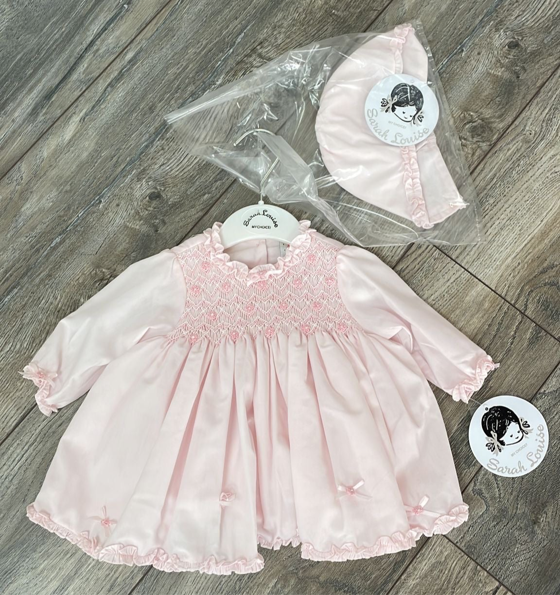 Sarah Louise dress & bonnet