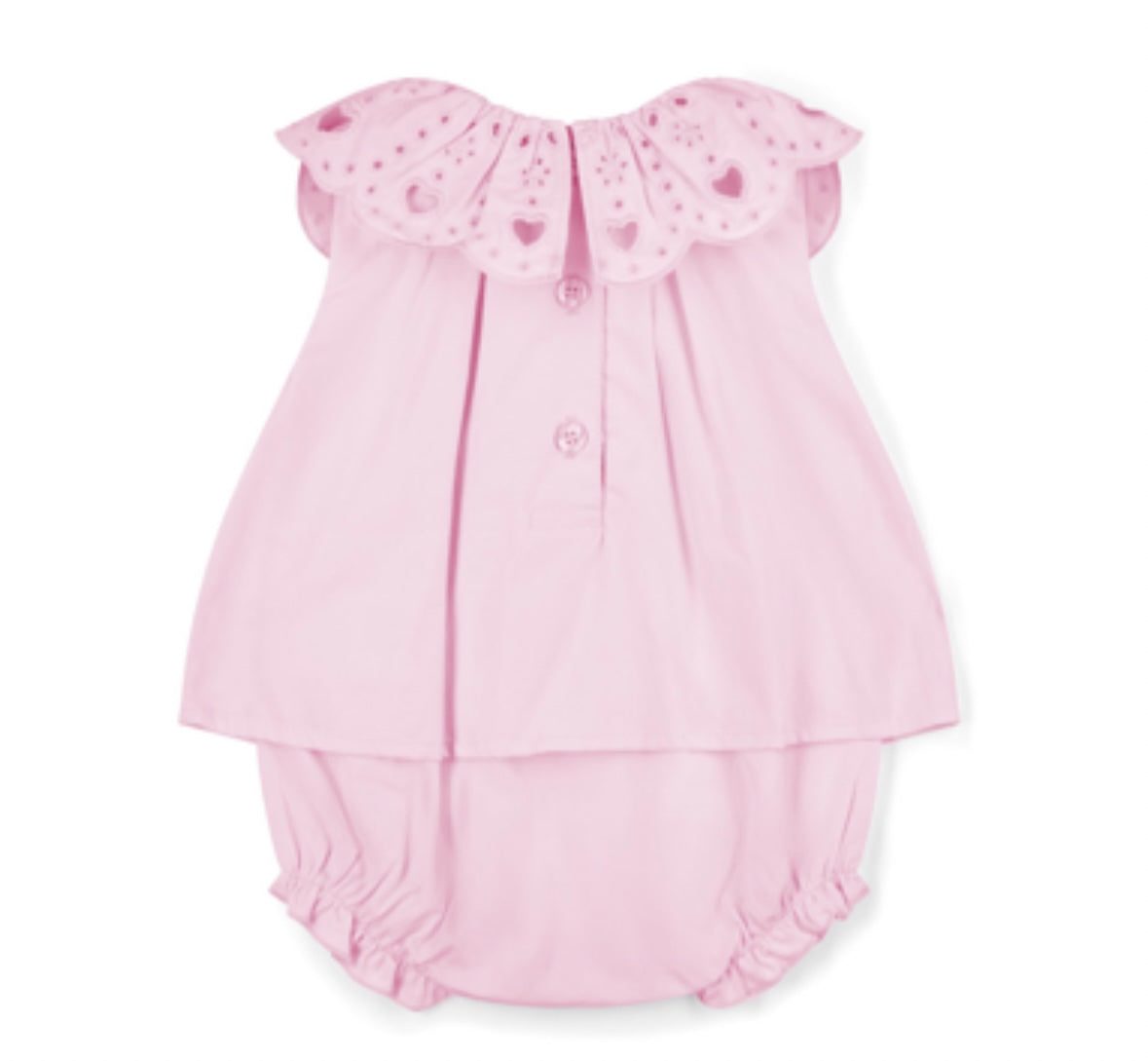 Little A Olga Pink Romper