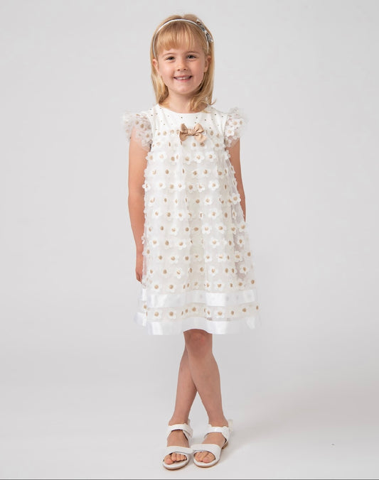 Caramelo Flower Dress