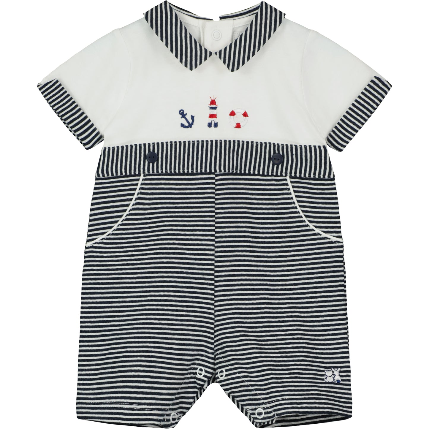 Emile et rose Stripe Romper