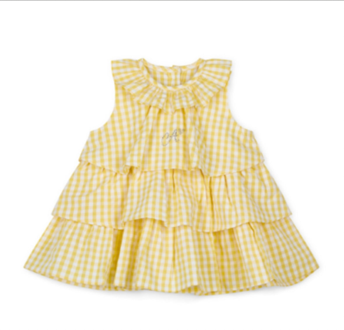 Little A Aria lemon dress