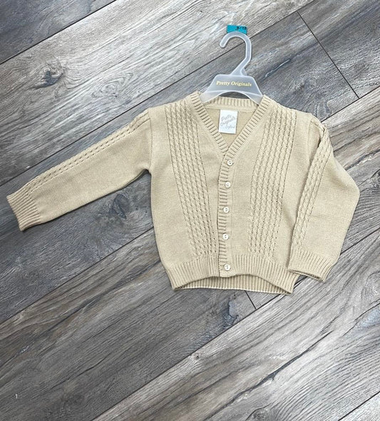 Pretty originals Beige cardigan