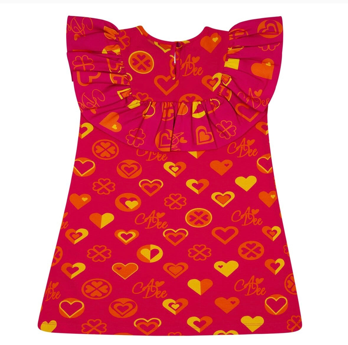 Adee Marissa Heart print dress