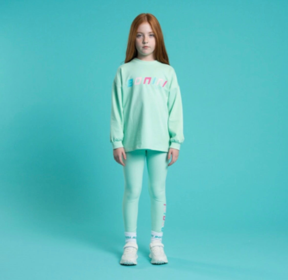 Bonini Groove mint Sweatshirt