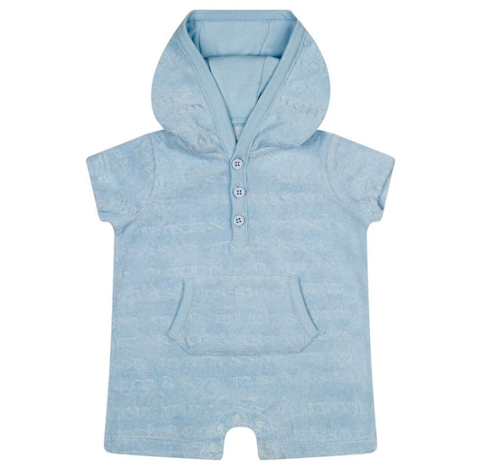 Mitch & Son Santiago Terry Blue Romper