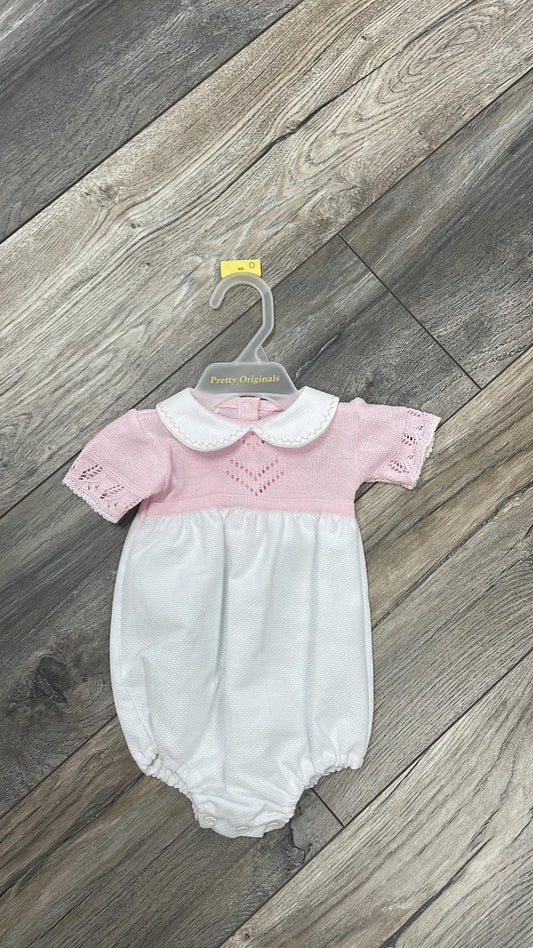 Pretty Originals romper pink