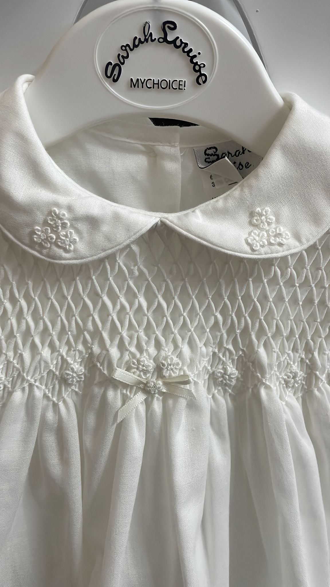 Sarah Louise Ivory dress and pants