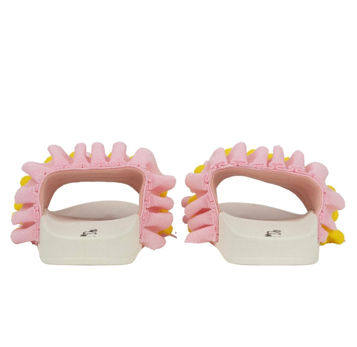 Adee Frilly Pink sliders