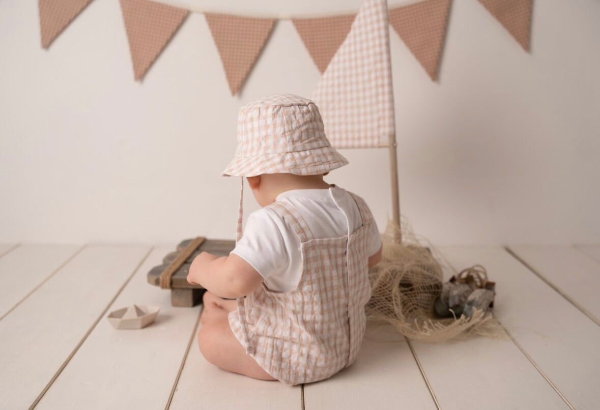 Mitch & Son Sloan Sand Romper