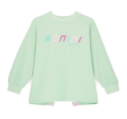 Bonini Groove mint Sweatshirt