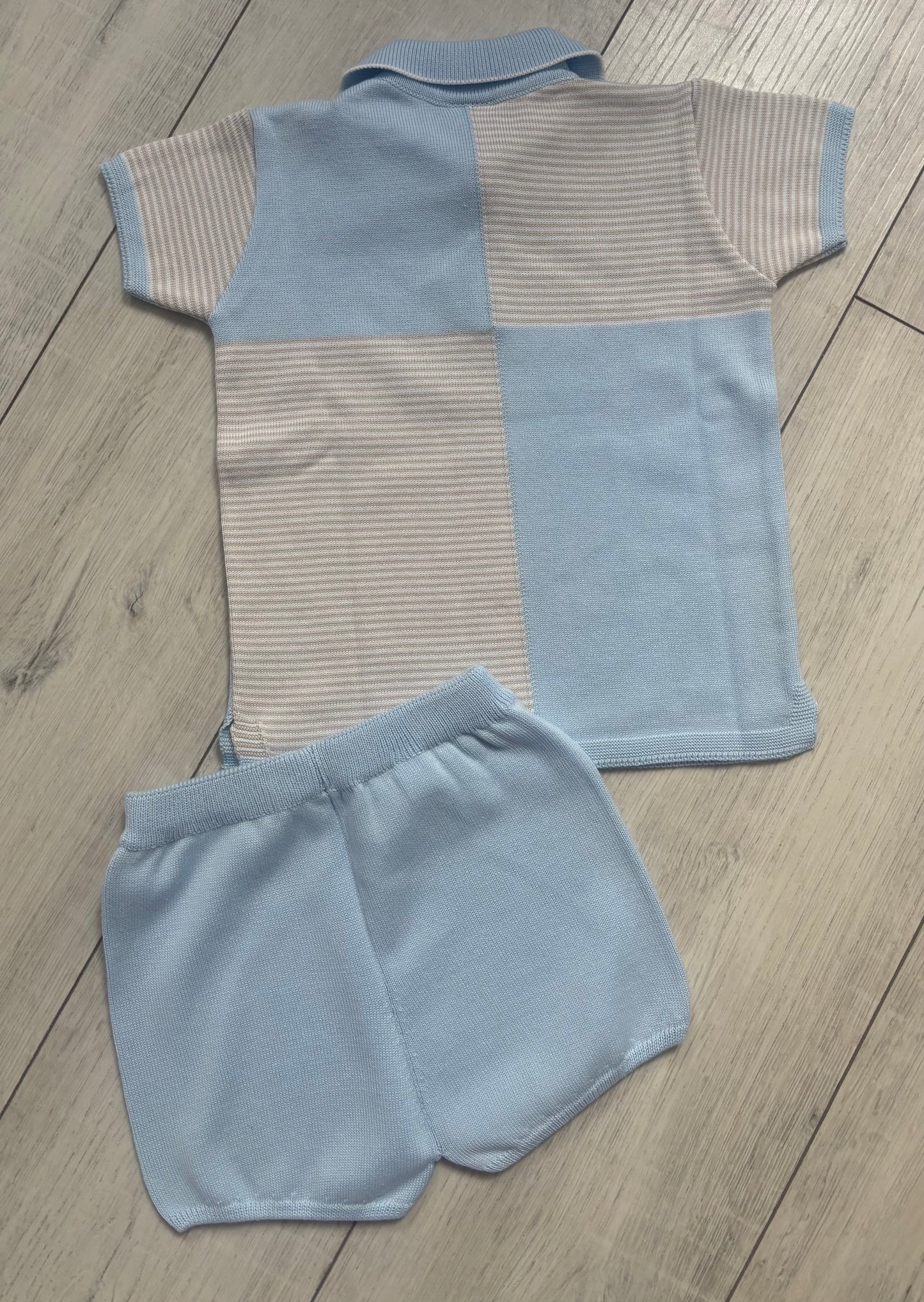 Granlei Boy Knit short set