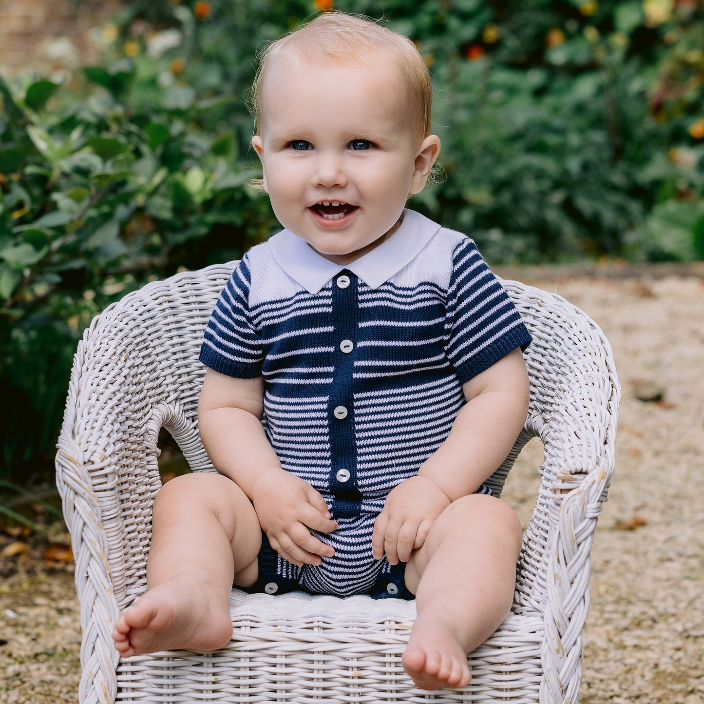 Emile et rose Stripe romper