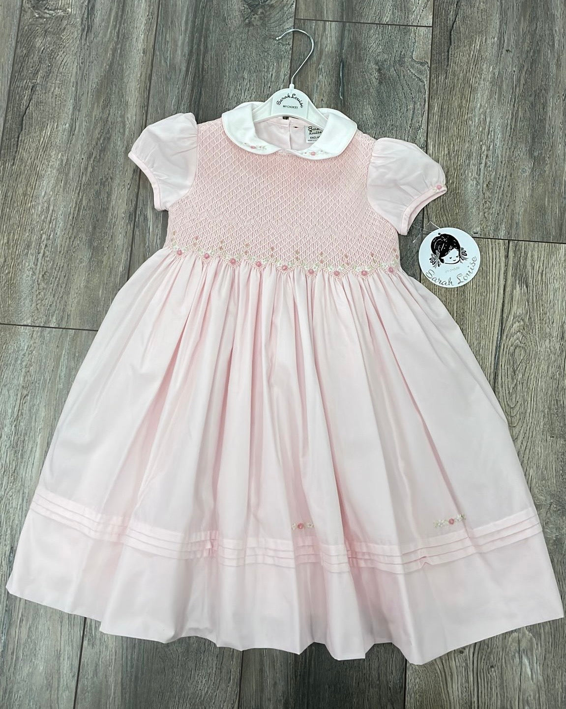 Sarah Louise Pink dress