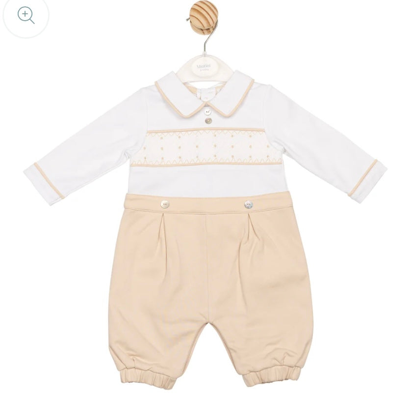 Mintini Beige romper