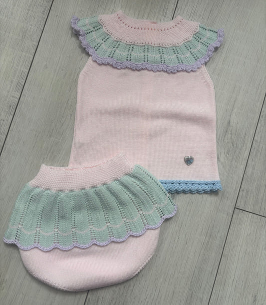 Granlei Fine knit jam pant set