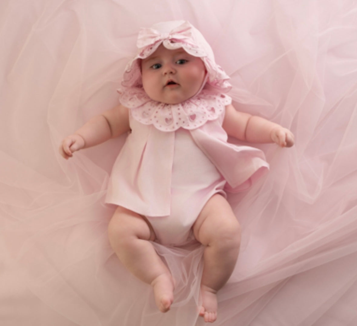 Little A Olga Pink Romper