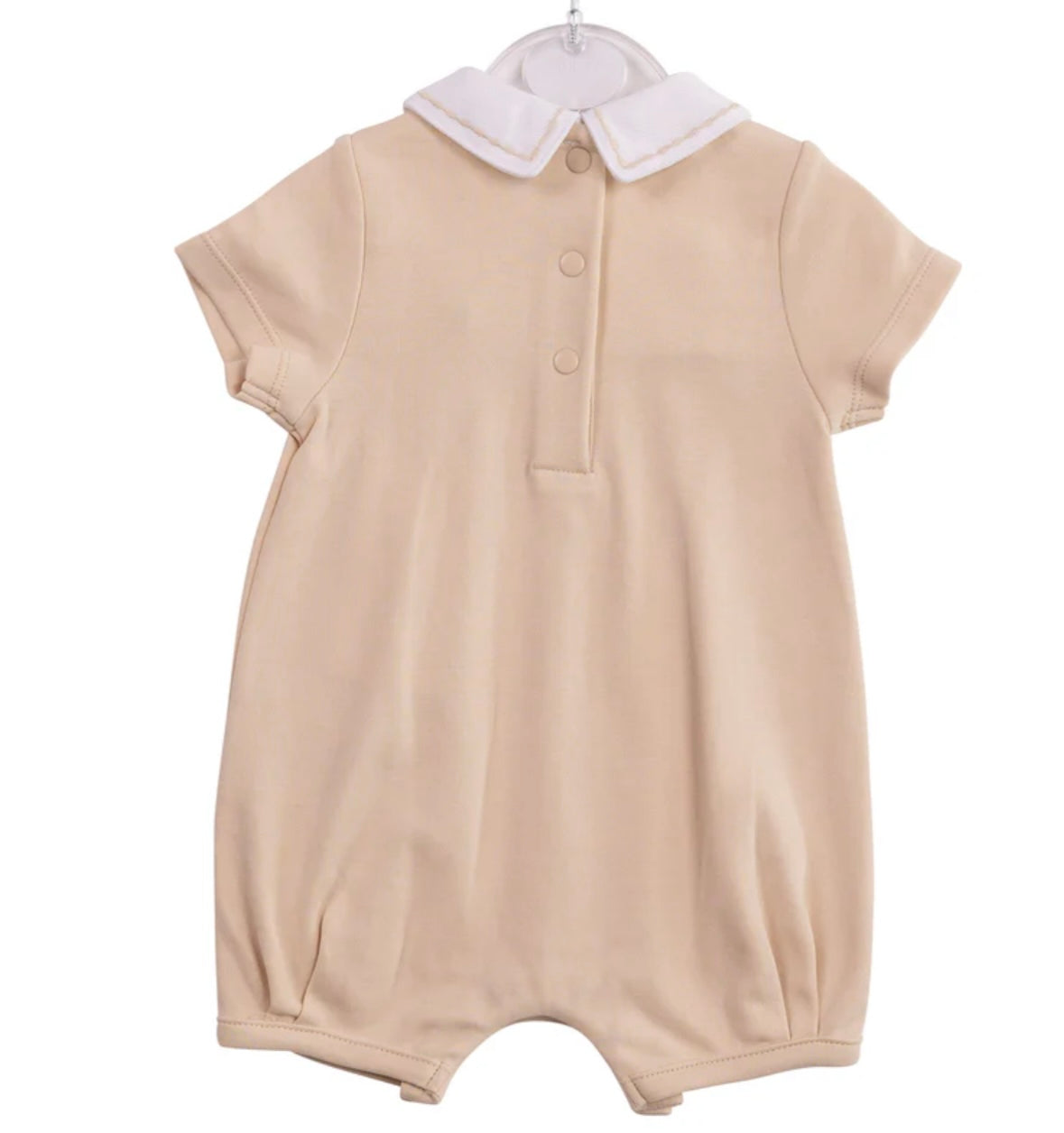 Mintini Beige Boys Romper