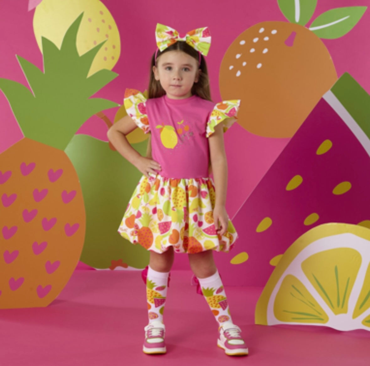 Adee Tilly Print Dress