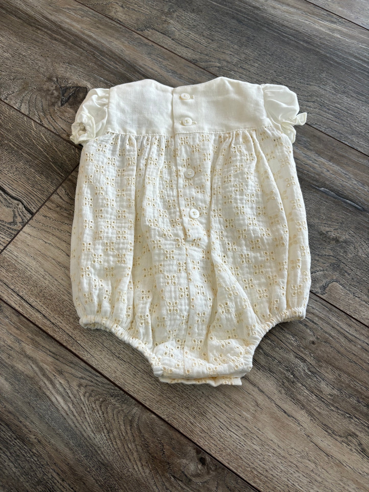 Jose Varon Ivory Romper