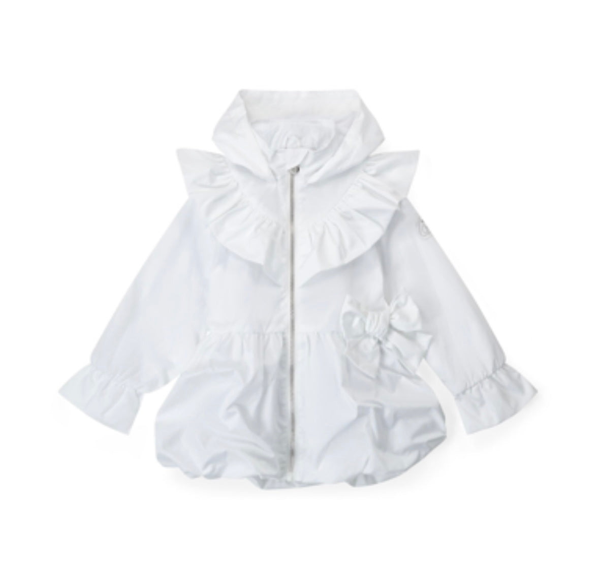 Adee Natalie White Bow Jacket