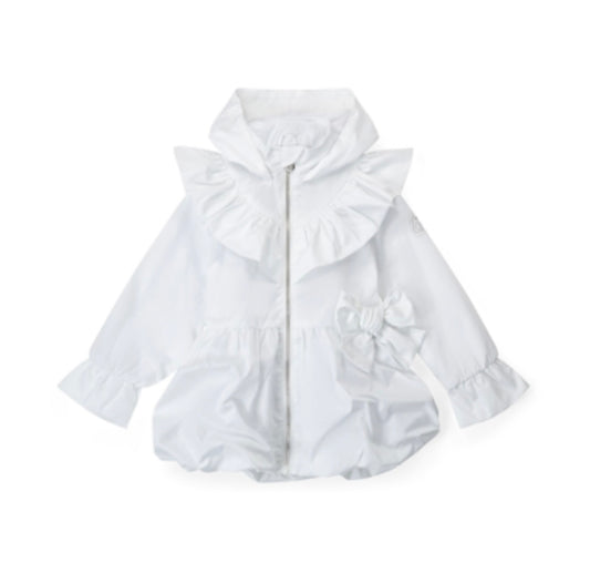 Adee Natalie White Bow Jacket