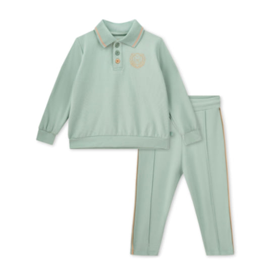 Mitch & Son Jordan Sage polo set