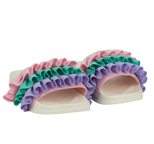 Adee Frilly Lilac sliders