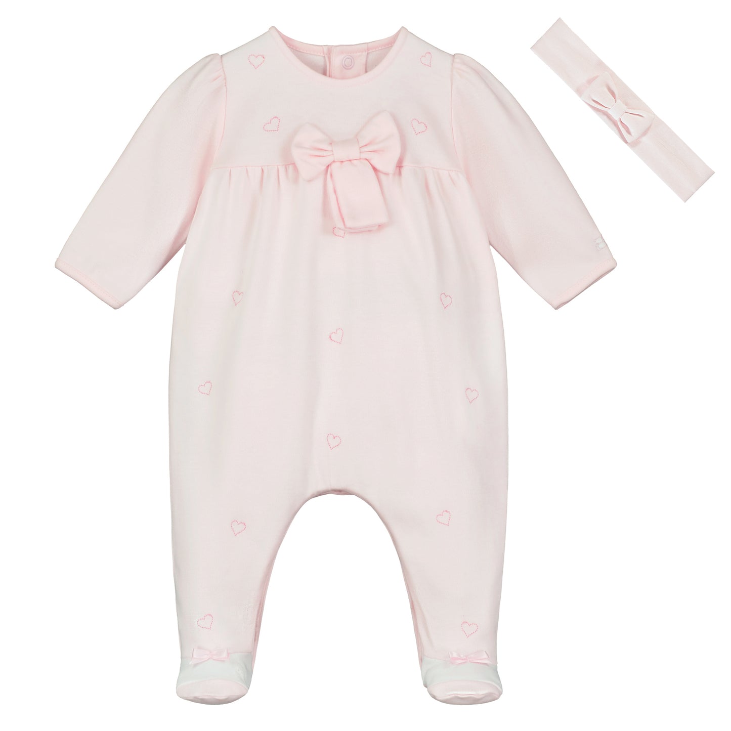 Emile Et rose Pink Bow all in one