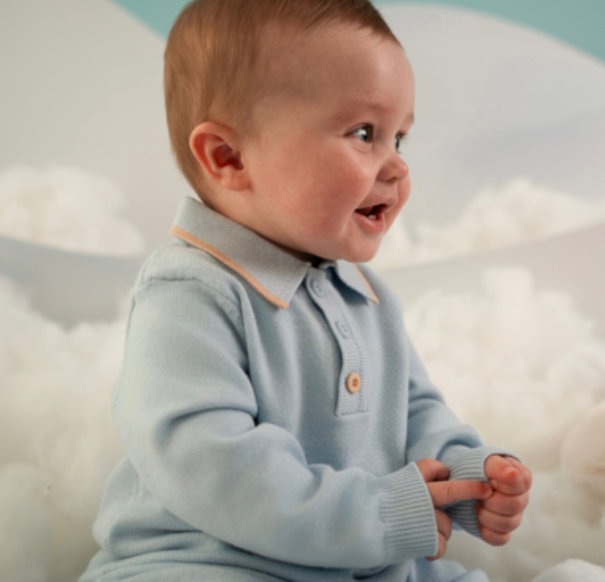 Mitch & Son Mack Blue romper